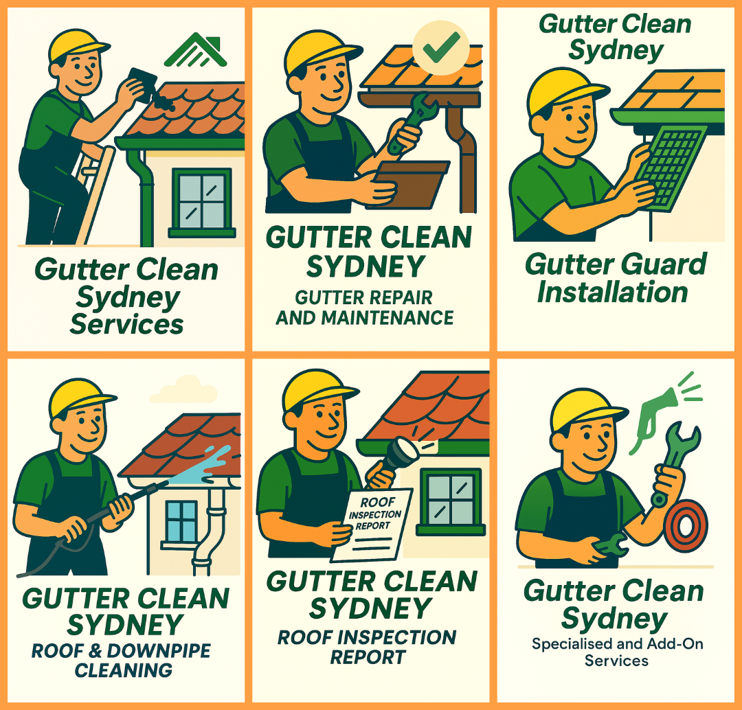 Gutter Clean Sydney Services Lists